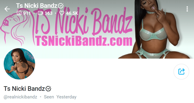 Ts Nicki Bandz OnlyFans