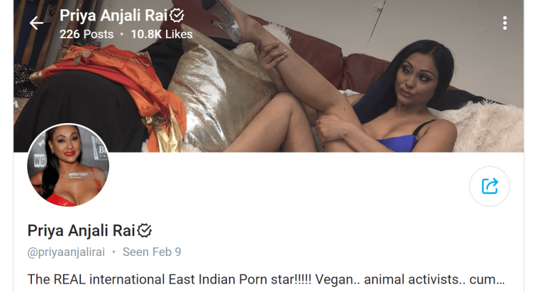 Priya Anjali Rai OnlyFans