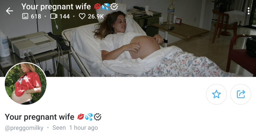 Your pregnant wife Emily OnlyFans